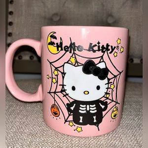 Pink Hello Kitty Skeleton Mug